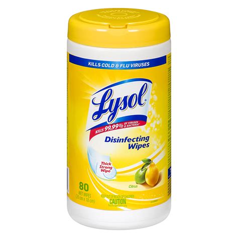 lysol wipes citrus