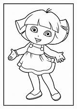 Dora Coloring Pages Explorer Diego Print Drawing Kids Printable Color Sheets Games Tap Coloring4free San Cartoon Colouring Book Getcolorings Getdrawings sketch template