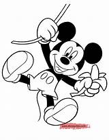 Mickey Coloring Mouse Pages Disneyclips Swinging Games Disney Vine Fun Funstuff sketch template