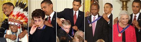 obama  medal  freedom   luminaries   york times