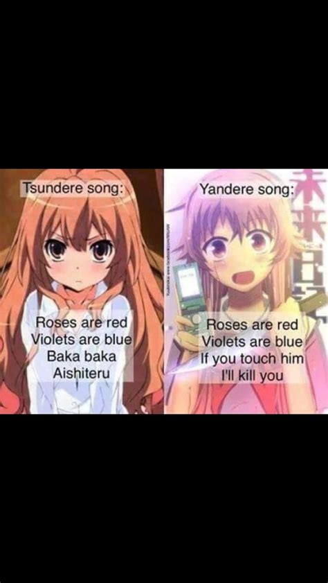 tsundere yandere i m a stupid combination of both ⇀ anime ↽ pinterest tsundere