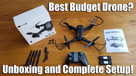 budget drone   buy visuo xshw hands  review  test youtube
