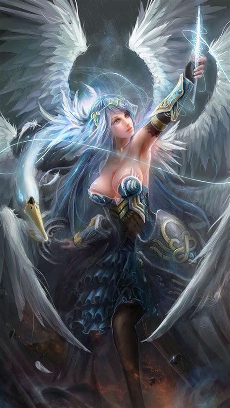angel kind of looks mixed with mother goose dark fantasy art