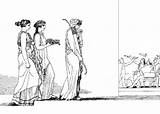Penelope Odysseus Coloring Ulisse Carrying Suitors Colorare Disegni Pretendenti Larco Porta sketch template