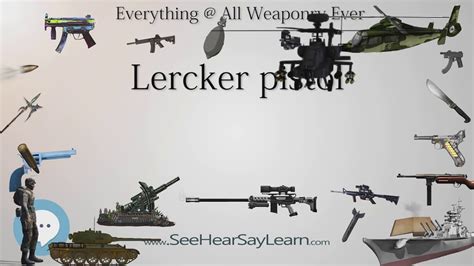 lercker pistol  weaponry  youtube