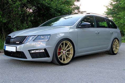 skoda octavia rs  facelift mainhattan wheels leichtmetallraeder gmbh