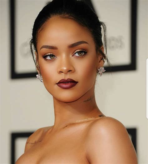 Pin By Lee Lee Holmes On Rihanna Rihanna Makeup Dark