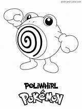 Mewtwo Poliwhirl sketch template