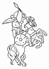 Odin Chevalier Ridder Gaulois Paard Paradijs Celte Cheval Oren Rodo Sitik Kleurboek Stoere Ridders Hugolescargot Designlooter sketch template