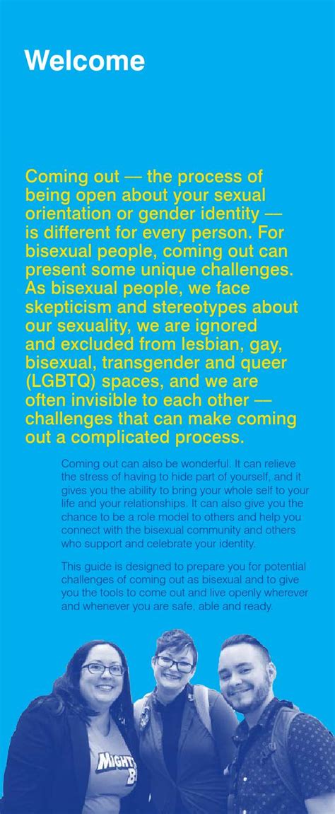 A Resource Guide To Coming Out As Bisexual By Human Rights