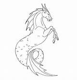 Hippocampus Hippocampe Hipocampo Lineart Seahorse Ancenscp Img04 Colorear Tattoo sketch template
