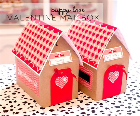 printable valentine mailbox project nursery