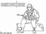 Coloring Pages Color Rainbow Six Siege Print Swat Lego Team Divyajanani sketch template