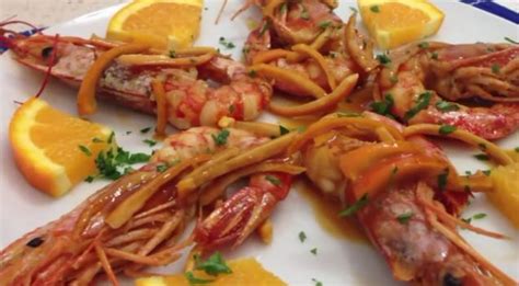 shrimp flambé with orange alternative tasty recipe