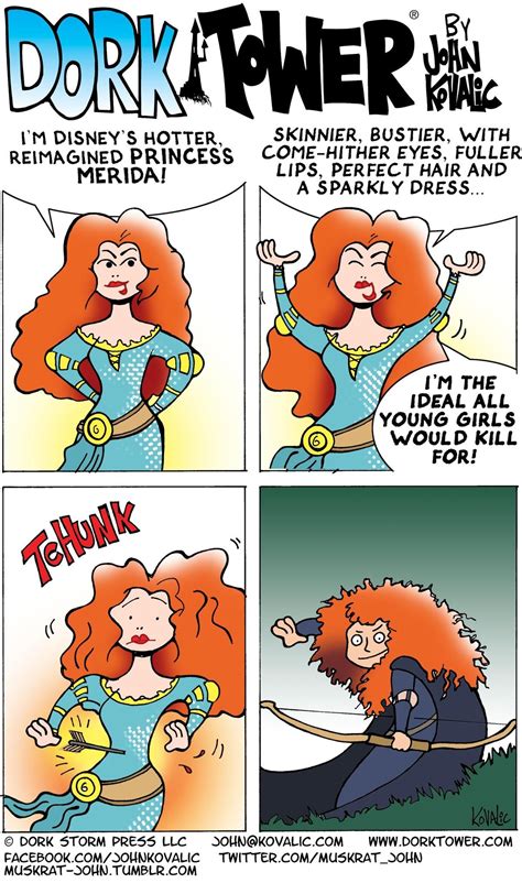 Disney Princess Merida Gets Her Revenge [comic] Merida