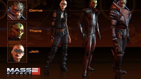 Mass Effect 2 Characters Get New Wardrobe Options