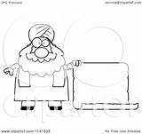 Sikh Outlined Cory Thoman sketch template