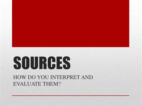 sources powerpoint    id
