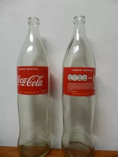botella de coca cola de litro envase de vidrio retornable