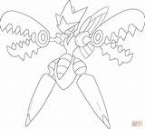 Pokemon Coloring Mega Scizor Pages Printable Sceptile Print Marill Color Supercoloring Party Drawing Lesson Getdrawings Popular Colorings Online Getcolorings Book sketch template
