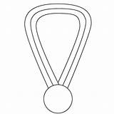Olympic Gold Medal Olympische Medaille Medals Spelen Knutselen Bigactivities Malvorlage Ringe sketch template