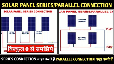 solar panel series parallel connection solar panel series parallel solar panel parallel