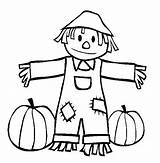 Scarecrow Getdrawings sketch template