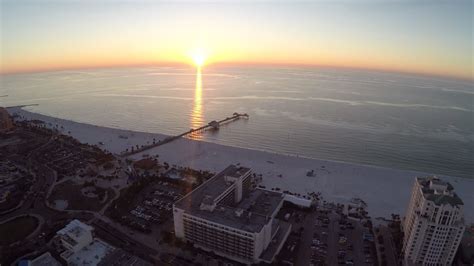 clearwater beach aerial video youtube