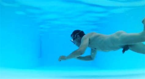 Underwater Naked Swimming