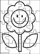 Puzzles Jigsaw Websincloud Colouring Salvato sketch template