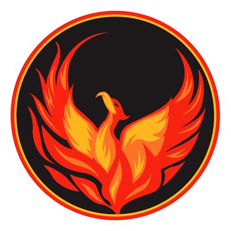 phoenix bird logo clipart  images