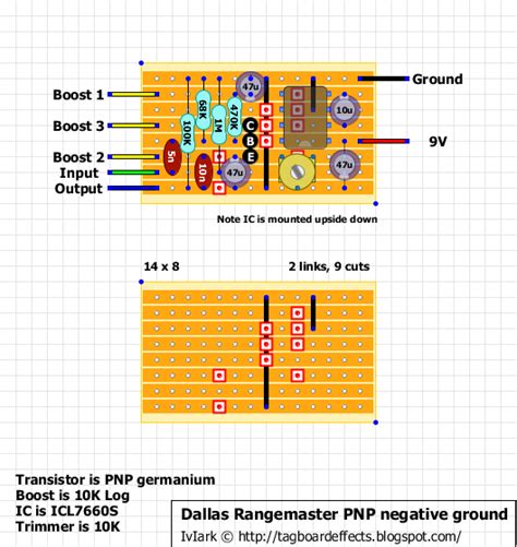dallas rangemaster circuit diagram