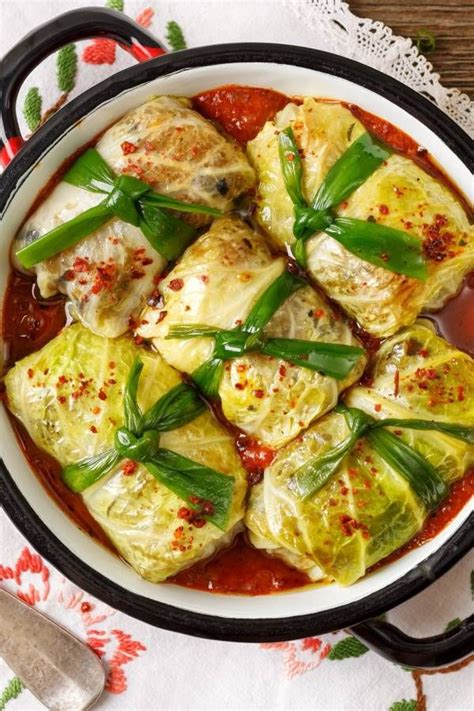 vegetarische kohlrouladen mit reis und pilzen rezept