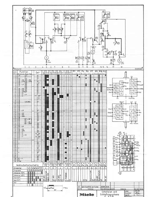miele  dishwasher wiring diagram engineering science