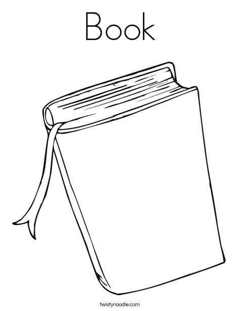 printable books coloring pages