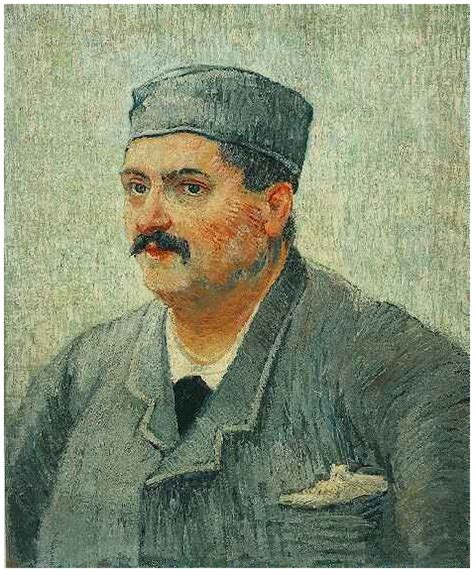 Portrait Of A Man With A Skull Cap Vincent Van Gogh 2135
