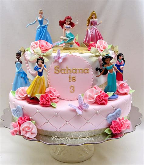 confections cakes creations gorgeous pink princess cake