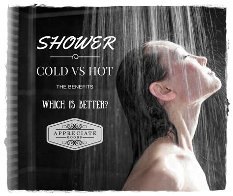 health benefits of cold vs hot showers so which is better