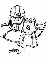 Coloring Pages Infinity Thanos Disney Gauntlet Sign Getcolorings Printable Getdrawings Color Colorings 800px 92kb sketch template