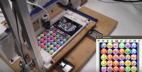 Pi Powered Robot Plays Puzzle And Dragons Hackaday