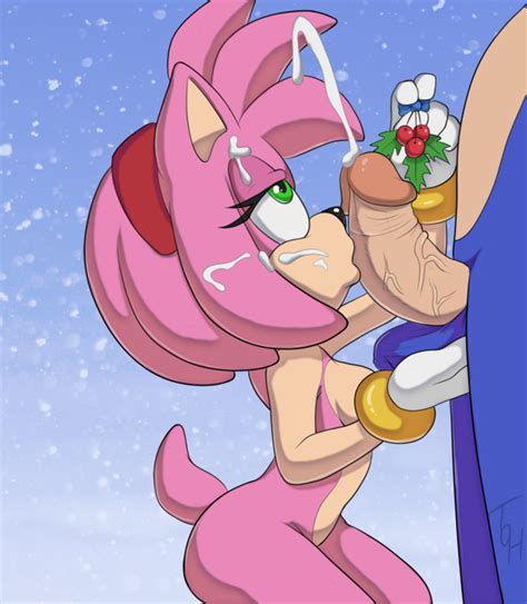 Rule 34 Amy Rose Ball Fondling Balls Blue Fur Breasts