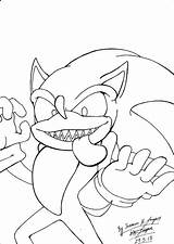 Sonic Exe Tails Coloringhome Xcolorings sketch template