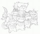 Coloring Koopalings Pages Koopa Kids Larry Library Clipart sketch template