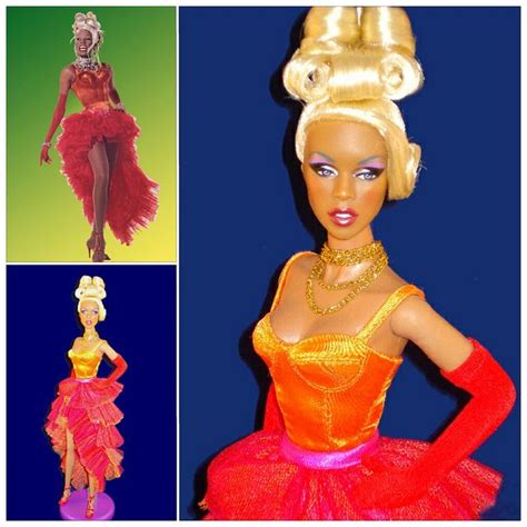rupaul supermodel doll you better work by doll fashionista via