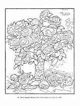 Coloring Dover Pages Flower Paintings Own Color Great Choose Board sketch template