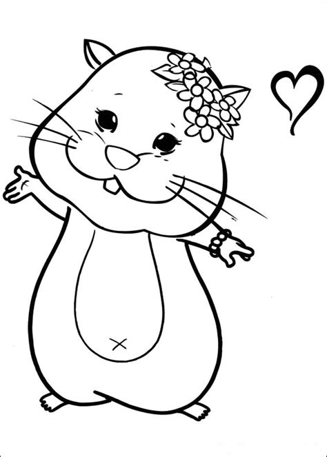 fun coloring pages zhu zhu pets coloring pages
