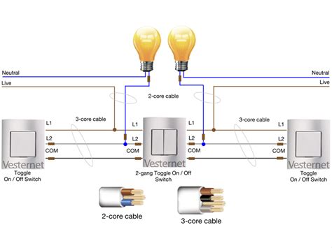 mk  gang   light switch wiring diagram   gambrco