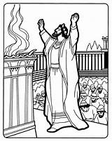 Solomon Temple Builds Worshipping Rehoboam Israelites Wise Herod Salomón Solomons Colorat Abihu Nadab sketch template