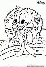 Christmas Coloring Disney Pages Kids Printable Baby Color Library Clipart Donald Duck sketch template