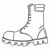 Boots Army Illustration Side Leather Sketch Vector High Stock Depositphotos sketch template